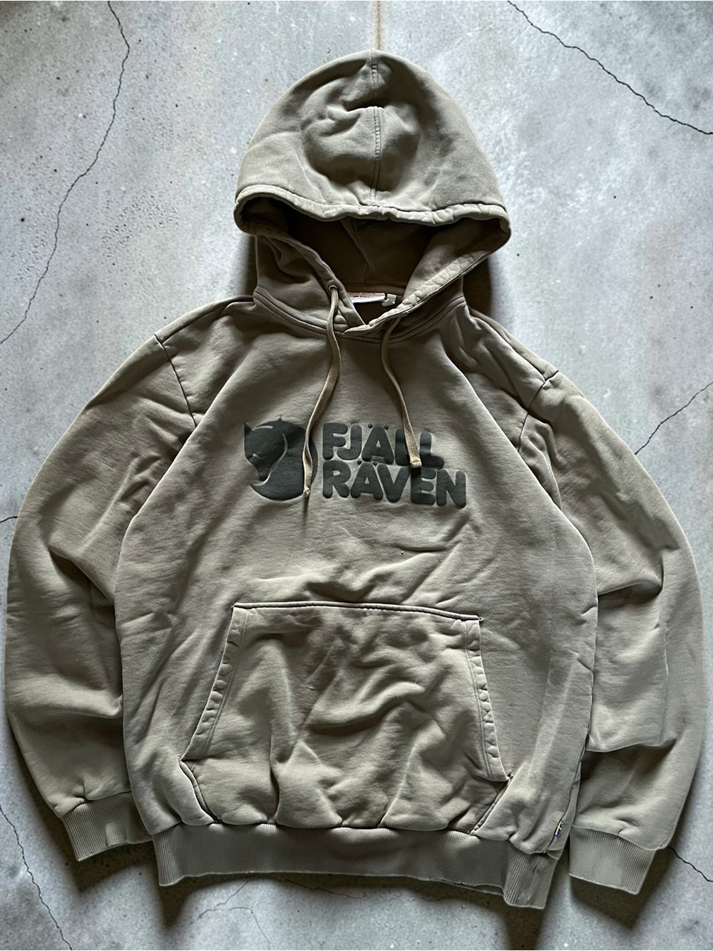 fjallraven logo hoodie